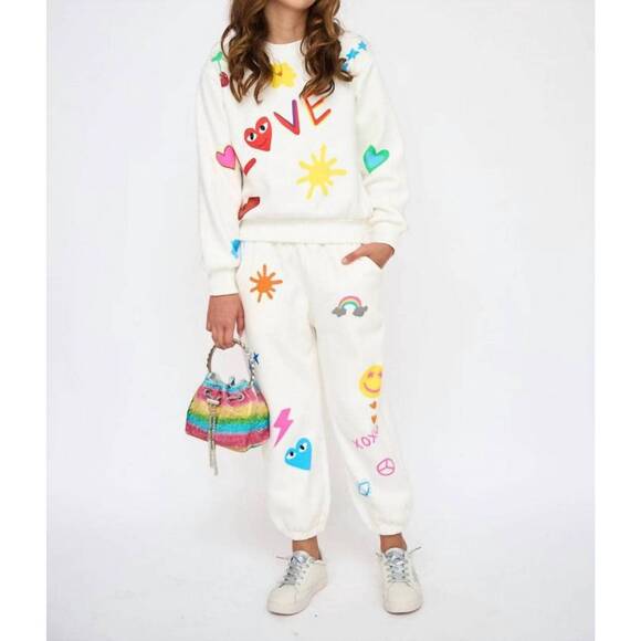 LOLA + THE BOYS Other - NEW LOLA + THE BOYS love doodle set in multi color
